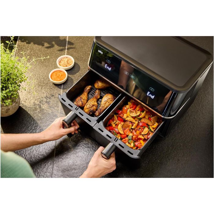 Braun TD5030IBK TwinCook 5 Air Fryer 10L
