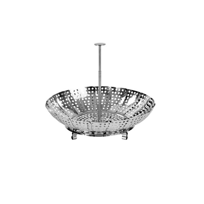 Barazzoni 840052023 steamer basket with telescopic handle
