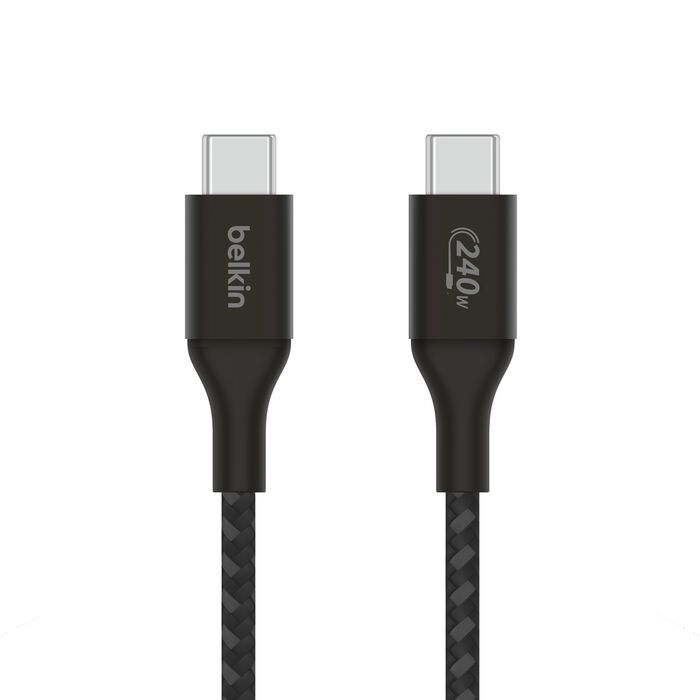 Belkin 240W Usb-C To Usb-C Cable, 1M, Black /CAB015BT1MBK