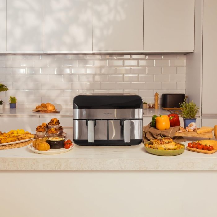 Cecotec 03489 Digital air fryer Advance 9000 Inox, 9L, 2800W