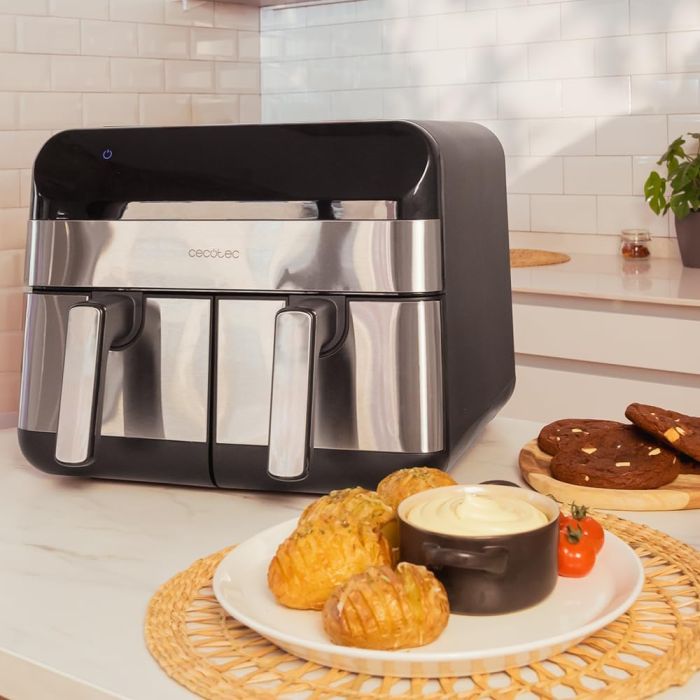Cecotec 03489 Digital air fryer Advance 9000 Inox, 9L, 2800W