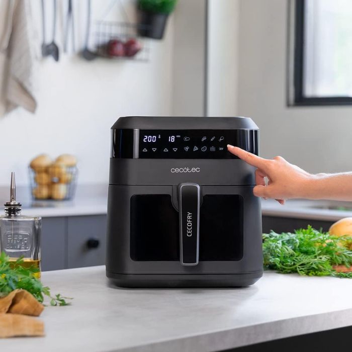 Cecotec 04340 Oil-Free Air Fryer Cecofry Experience 6000, 6L, 1300W