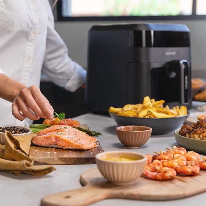 Cecotec 04340 Oil-Free Air Fryer Cecofry Experience 6000, 6L, 1300W
