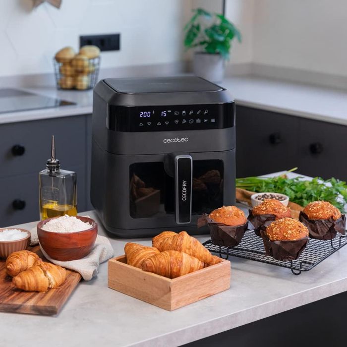 Cecotec 04340 Oil-Free Air Fryer Cecofry Experience 6000, 6L, 1300W