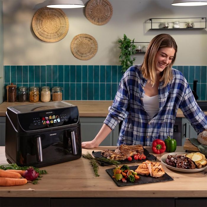 Cecotec A01_EU01_100842 Oil-Free Air Fryer Cecofry&Grill, 10L, 2800W