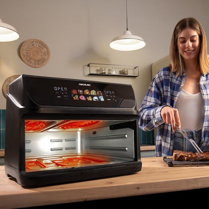 Cecotec A01_EU01_100842 Oil-Free Air Fryer Cecofry&Grill, 10L, 2800W