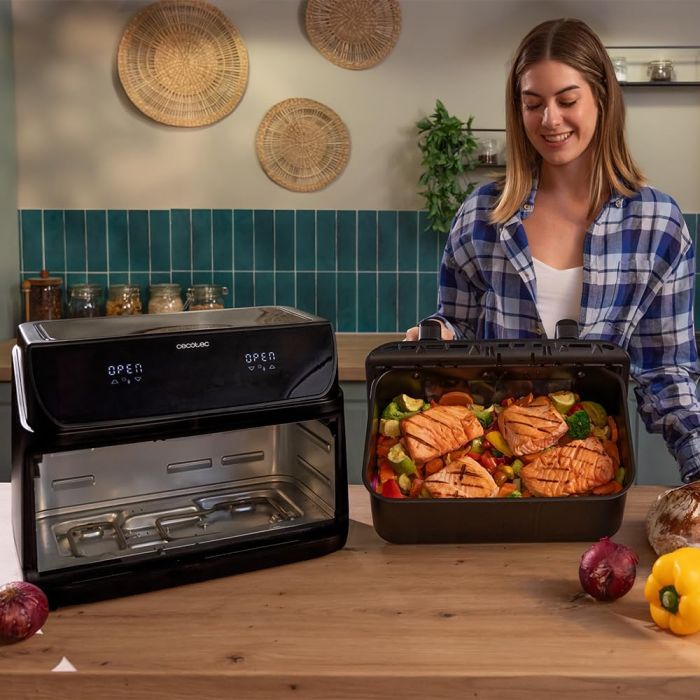 Cecotec A01_EU01_100842 Oil-Free Air Fryer Cecofry&Grill, 10L, 2800W