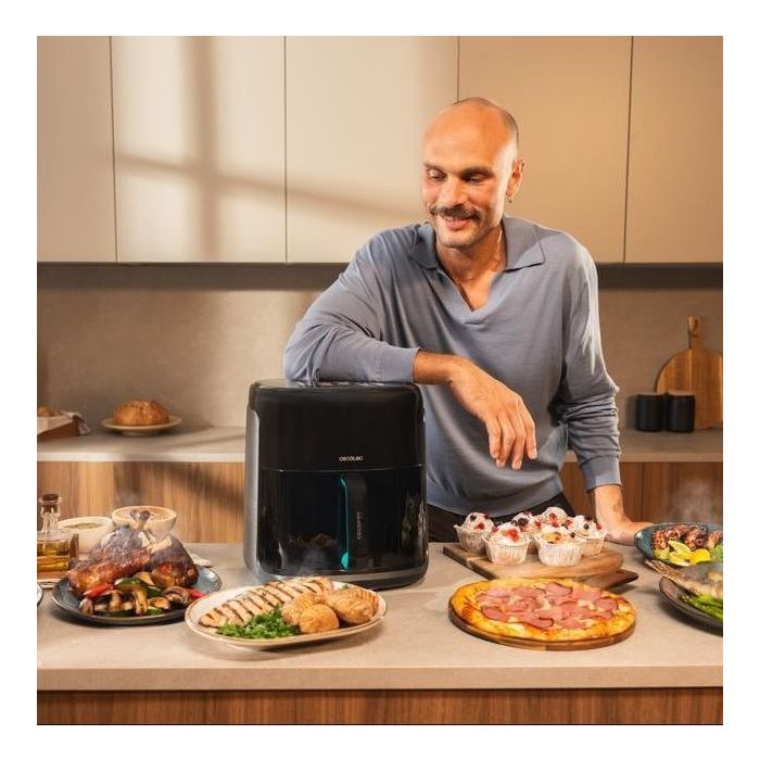 Cecotec A01_EU01_102086 Cecofry&Grill Smokin'Prime 6500, 6.5l