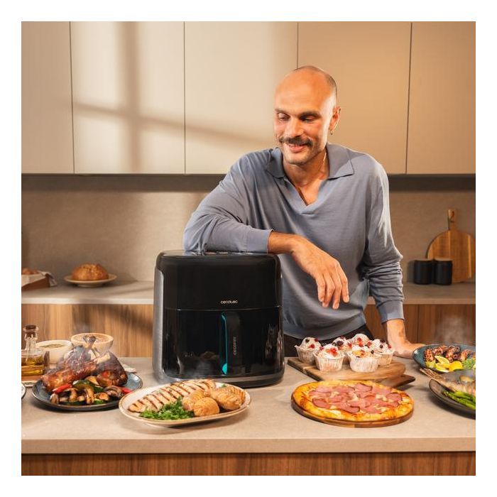 Cecotec A01_EU01_101137 Cecofry&Grill Smokin'Prime 8500, 8.5l