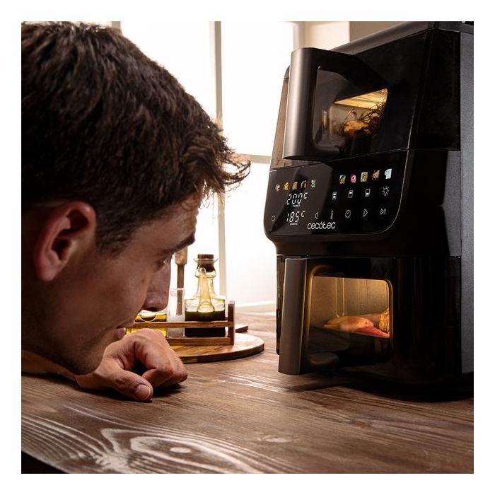 Cecotec A01_EU01_109328 Cecofry DuoLevel 10000 DuoSize Window, 10l