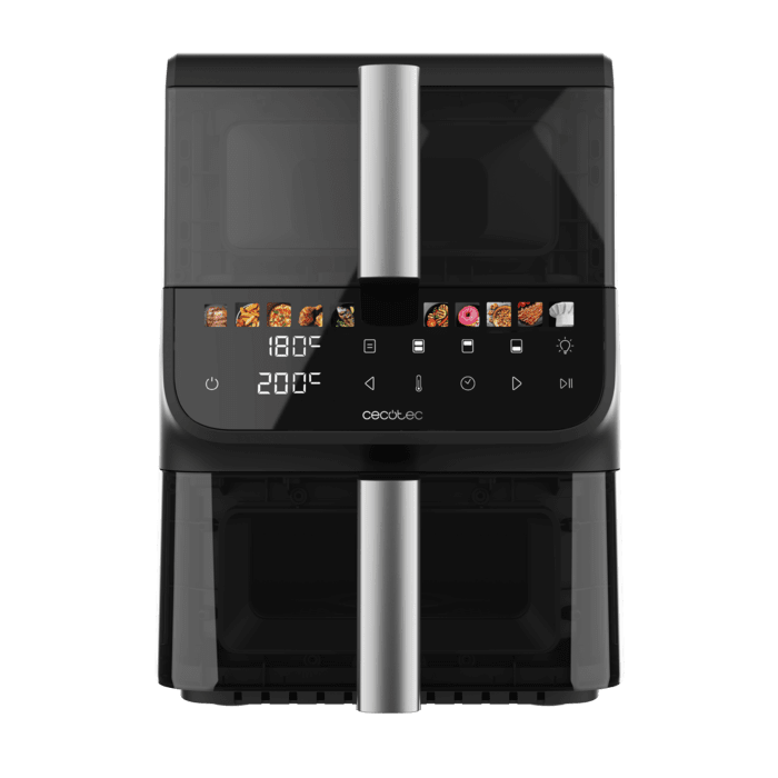 Cecotec A01_EU01_109328 Cecofry DuoLevel 10000 DuoSize Window, 10l