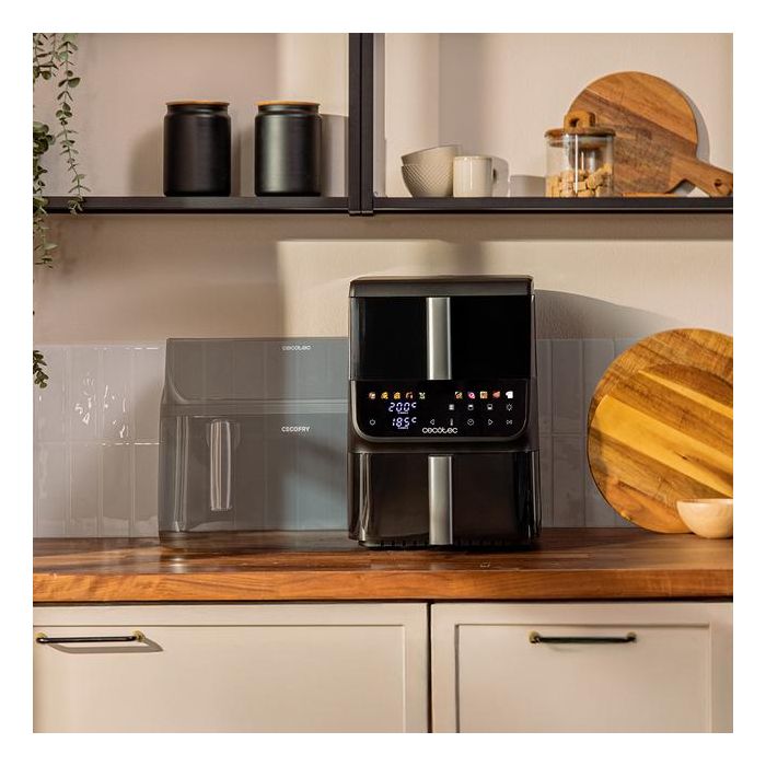 Cecotec A01_EU01_109328 Cecofry DuoLevel 10000 DuoSize Window, 10l
