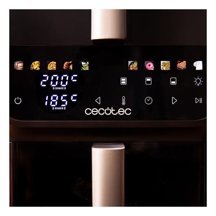 Cecotec A01_EU01_109328 Cecofry DuoLevel 10000 DuoSize Window, 10l