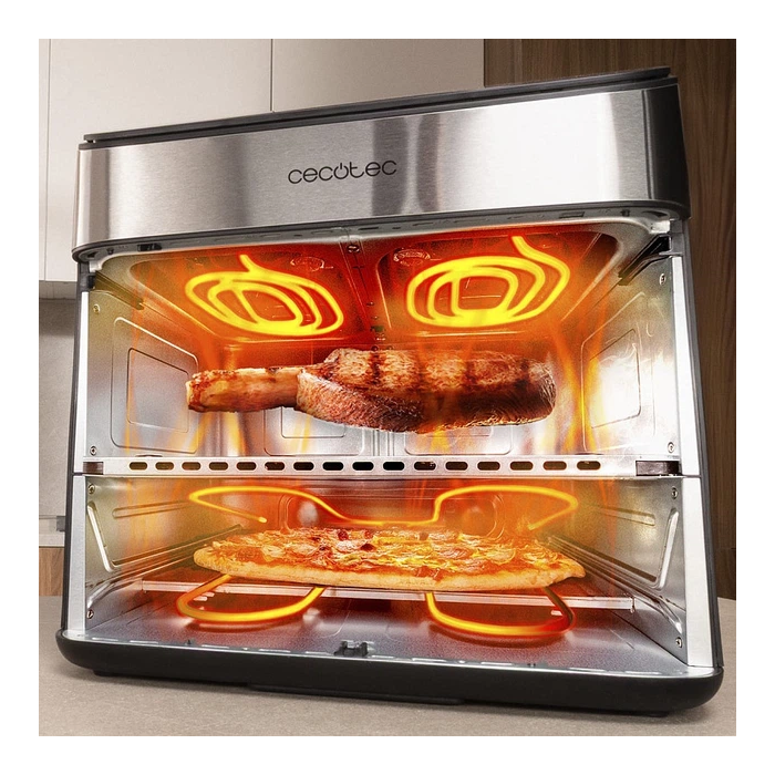 Cecotec A90_EU01_120299 Cecofry FoodCourt 18000 4Pizza, 18l