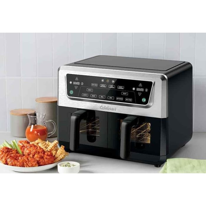 Cuisinart AFD10XSSE Air Fryer dual basket SS 10.4L
