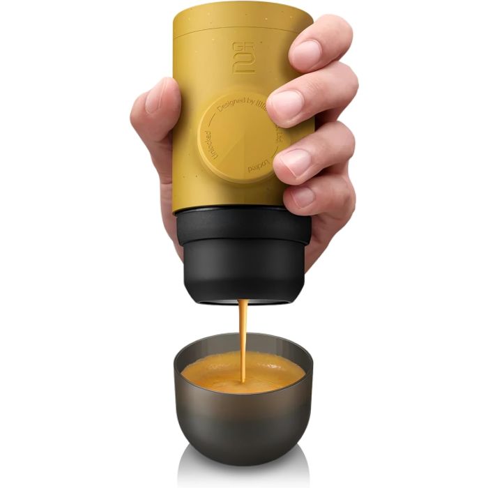 Wacaco Minipresso GR2 Golden Ochre portable coffee machine