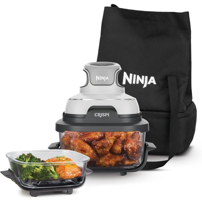Ninja FN102EU Airfryer Portable 4-in-1 3.8L and 1.4L