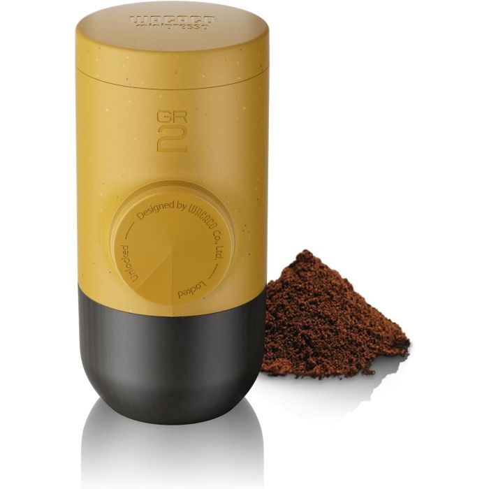 Wacaco Minipresso GR2 Golden Ochre portable coffee machine