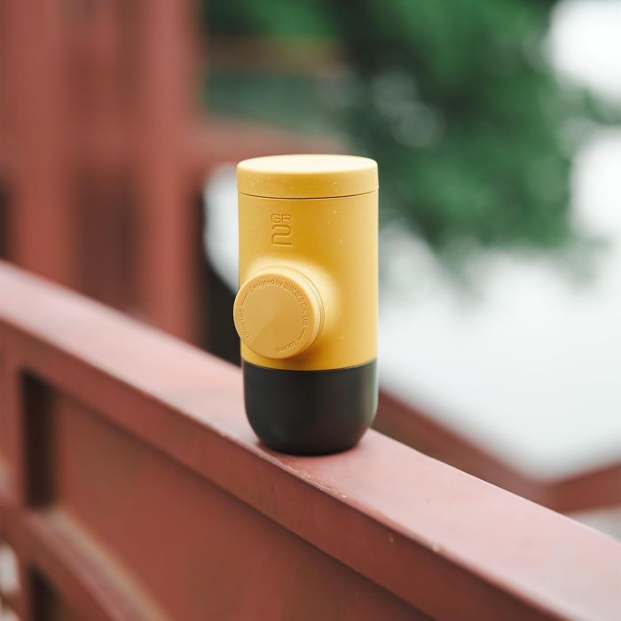 Wacaco Minipresso GR2 Golden Ochre portable coffee machine