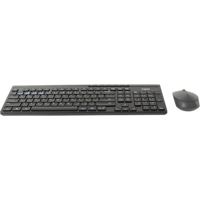 Hama Rapoo "8100M" Wireless Multi-Mode Deskset, Black (192935)