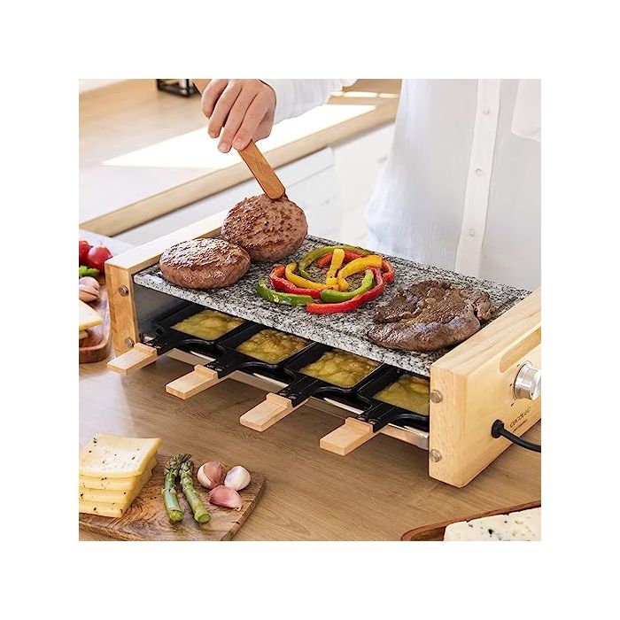 Cecotec 03101 Raclette Cheese&Grill 8600 All stone