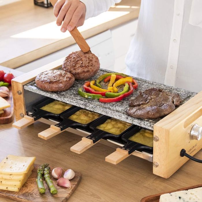 Cecotec 03101 Raclette Cheese&Grill 8600 All stone