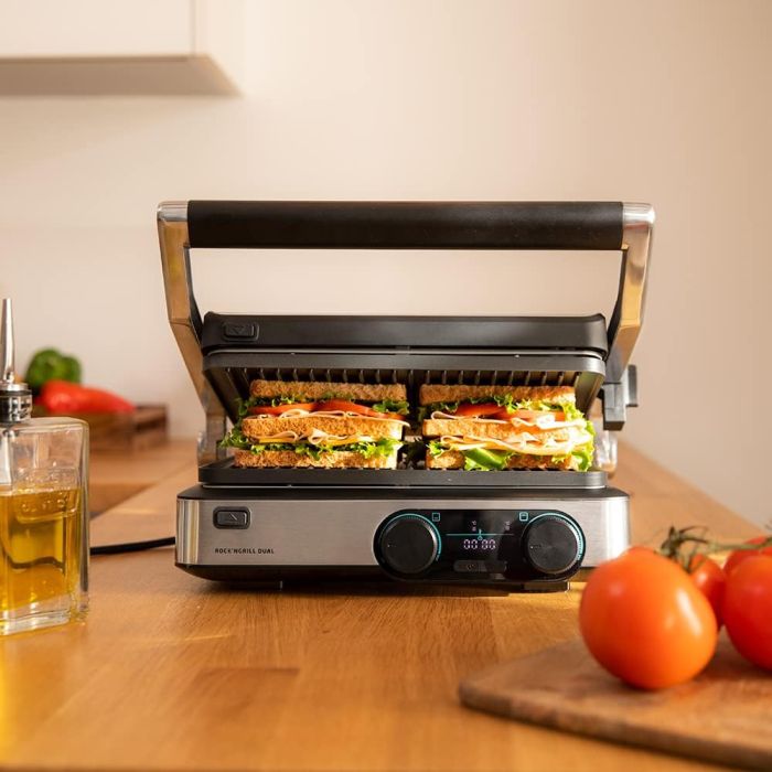 Cecotec 03099 Rock'nGrill Dual Electric Grill. 2000W