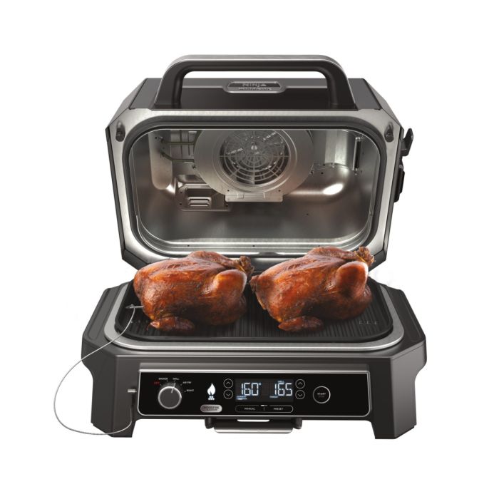 Ninja OG850EU Electric BBQ Grill & Smoker Pro XL 11in1, 6L