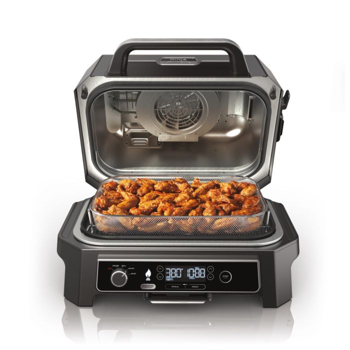 Ninja OG850EU Electric BBQ Grill & Smoker Pro XL 11in1, 6L