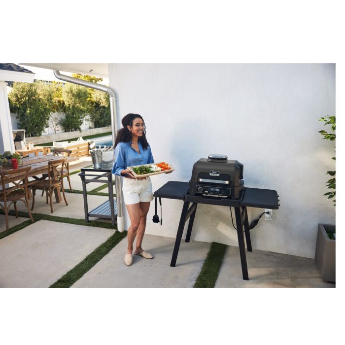 Ninja OG850EU Electric BBQ Grill & Smoker Pro XL 11in1, 6L
