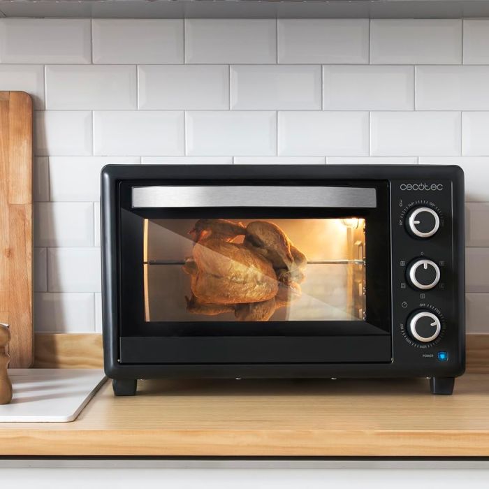 Cecotec 03819 Oven Bake&Toast 3090 Black Gyro, 30l
