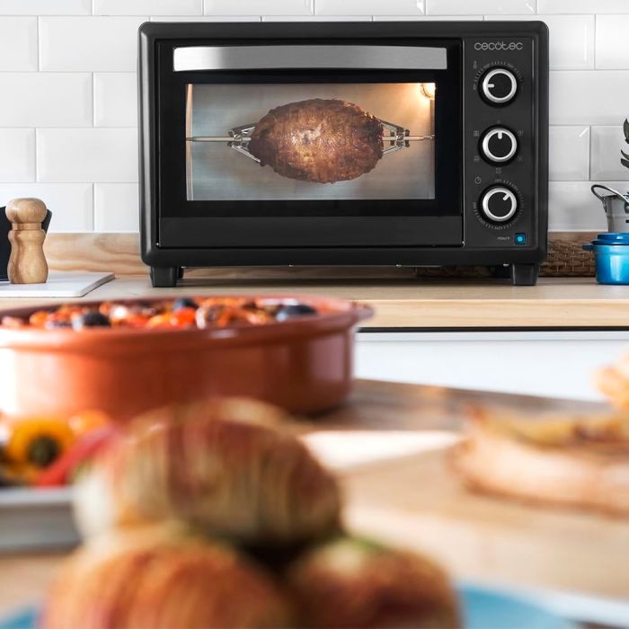Cecotec 03819 Oven Bake&Toast 3090 Black Gyro, 30l