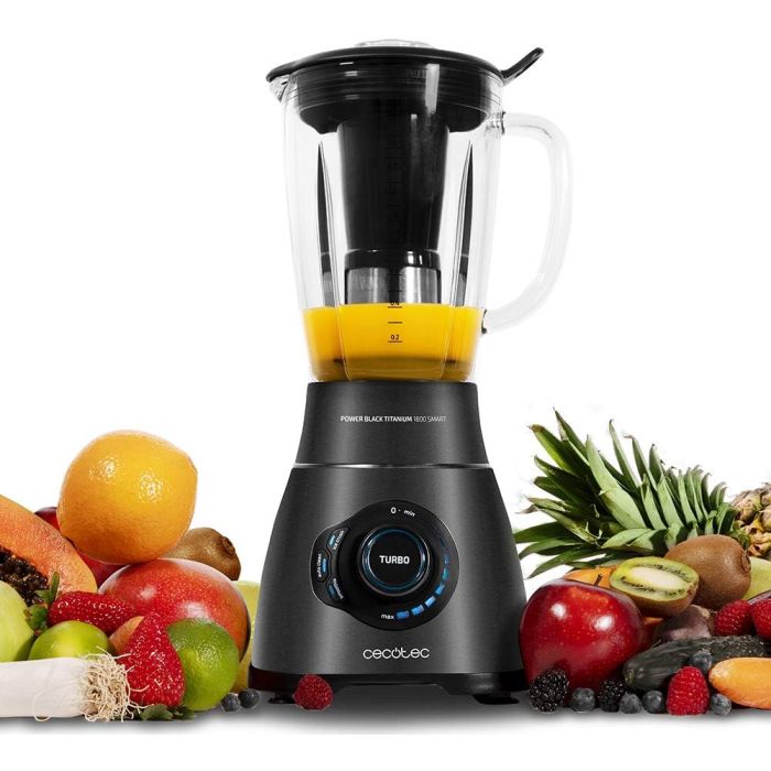Cecotec 04101 Black Titanium stand blender 1800W