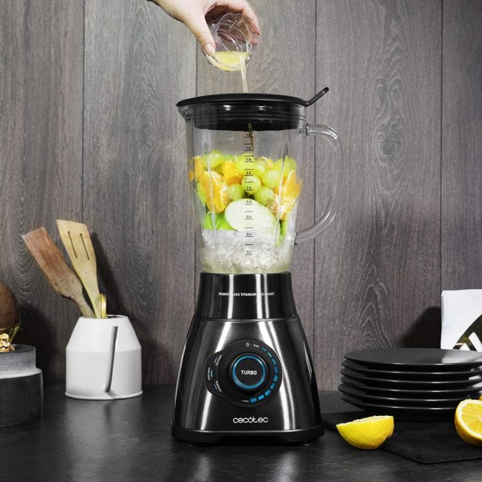 Cecotec 04101 Black Titanium stand blender 1800W