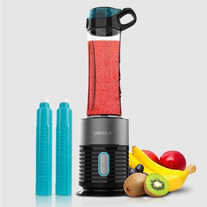 Cecotec 03989 Power Titanium 650 Fresh&Go Inox D portable blender