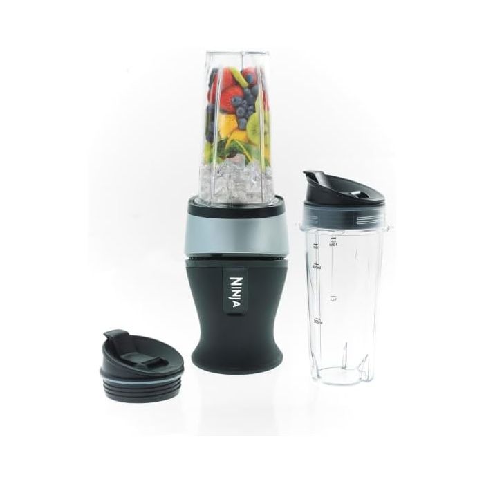 Ninja QB3001EUS Blender& Smoothie Maker 700W, Silver/N