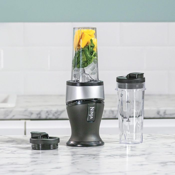 Ninja QB3001EUS Blender& Smoothie Maker 700W, Silver/N