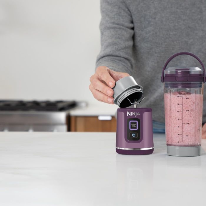 Ninja BC151EUPR Portable Blender, Cordless