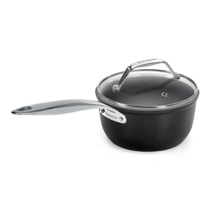 Barazzoni 85561001698 BLACK TITAN saucepan & lid 16cm