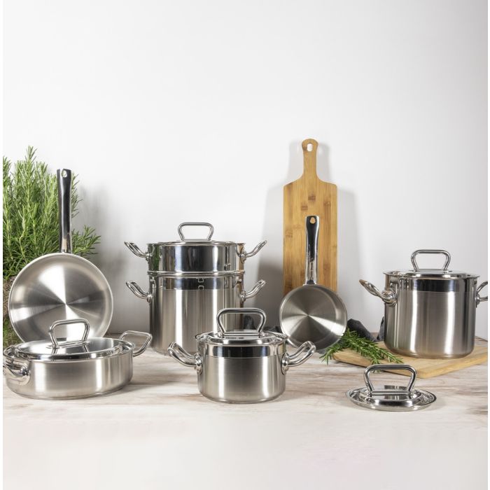 Barazzoni 169604024 LINEA low casserole with lid 24cm 2.7l