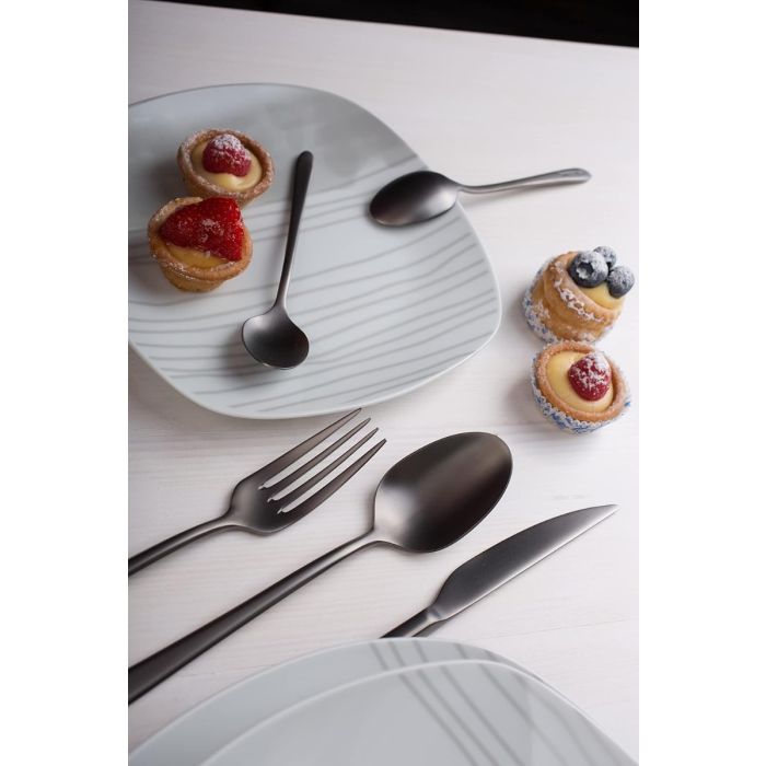 Barazzoni 71490002461 MALACHITE satin titanium cutlery set 24 pcs