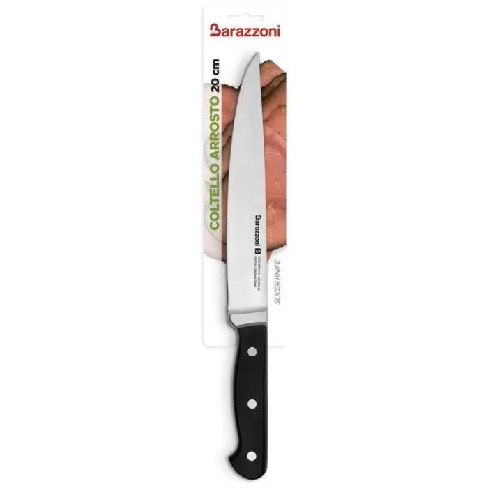 Barazzoni 802170010 stainless-steel slicing knife 20cm