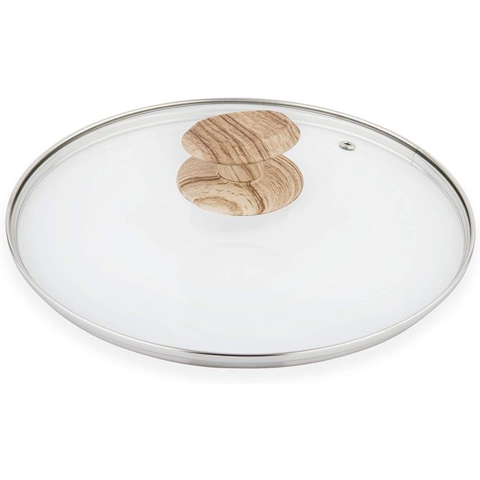Barazzoni 84913502096 LEGNO ROVERE glass lid 20cm