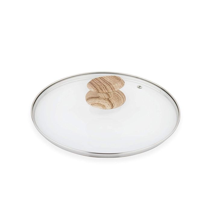 Barazzoni 84913502496 LEGNO ROVERE glass lid 24cm