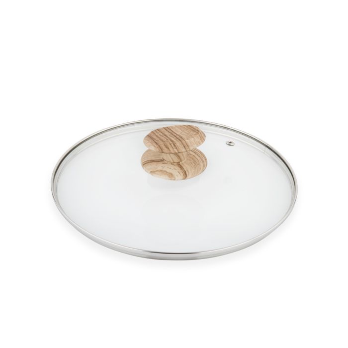 Barazzoni 84913502896 LEGNO ROVERE glass lid 28cm