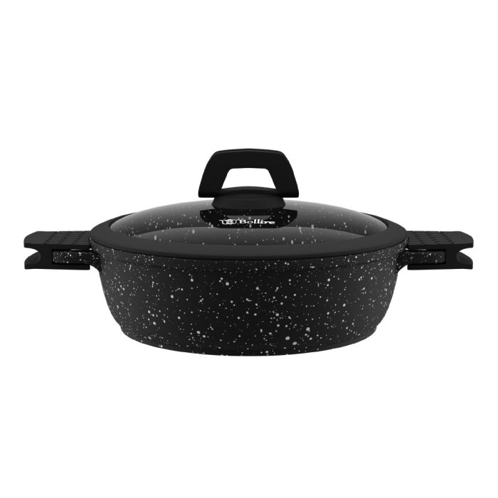 Bollire BR-1614 non-stick low casserole with lid 24cm