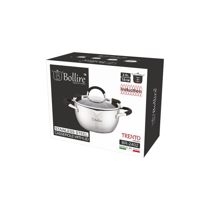 Bollire BR-2402 casserole with lid 18cm 2l