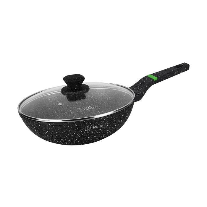 Bollire BR-1011 non-stick wok pan with lid 28cm