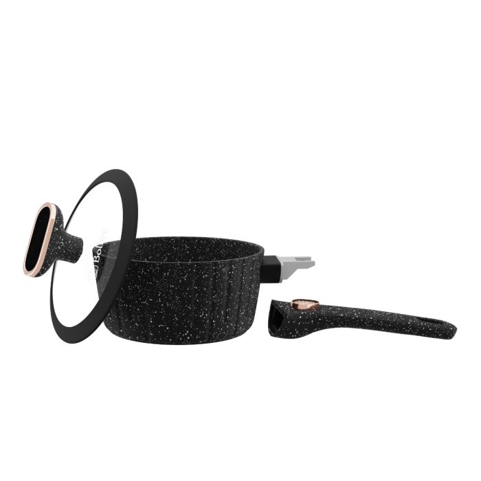 Bollire BR-1501 non-stick saucepan with lid 16sm 1.2l