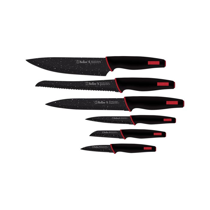 Bollire BR-6010 non stick knife set 6pcs